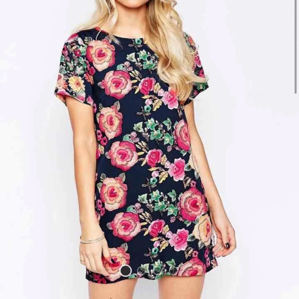 NWT ASOS Mini Floral Dress